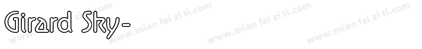 Girard Sky字体转换